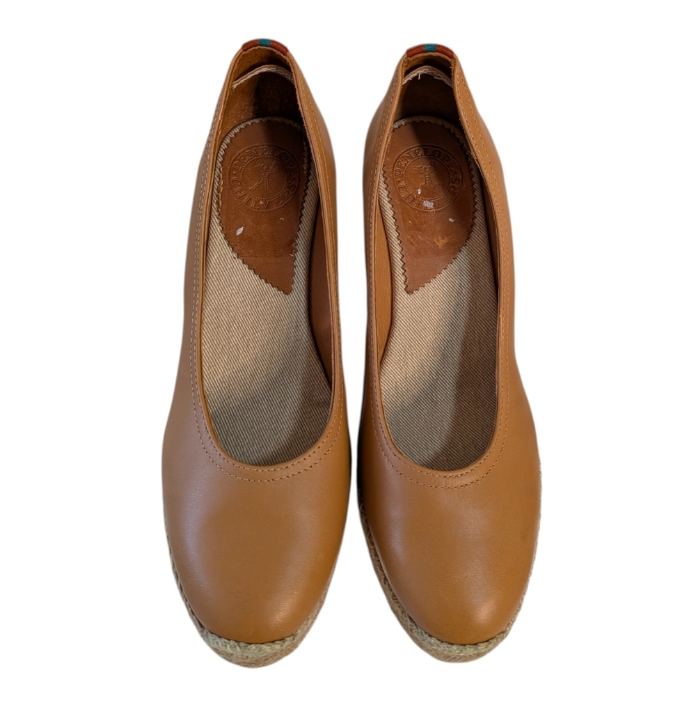 Penelope Chilvers Scoop Espadrille Platform Wedge Pump. . Size 41/10 - Picture 5 of 10